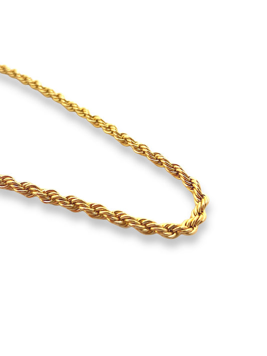 Colar Cordão Baiano Medio 4mm-40cm image 0