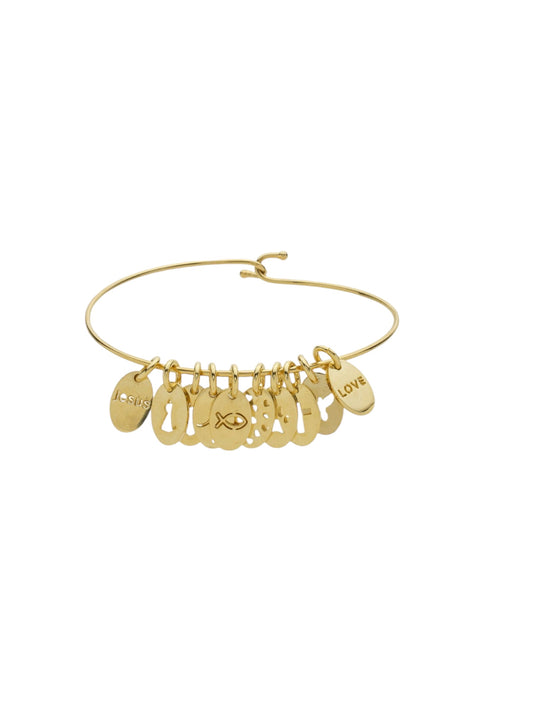 Bracelete Eternize Momentos Banhado em Ouro 18K