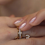 Anel com Detalhe em Paper Clip