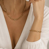 Pulseira em Elos Modernos Luxo