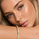 Bracelete com Pedras em Tom Cristal Antonie