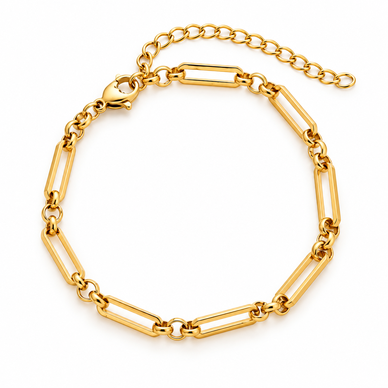 Pulseira em Elos Largos Diana