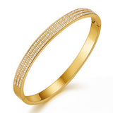Bracelete com Pedras em Tom Cristal Antonie