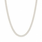 Colar Riviera Baguete 4mm
