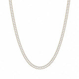 Colar Riviera Baguete 4mm