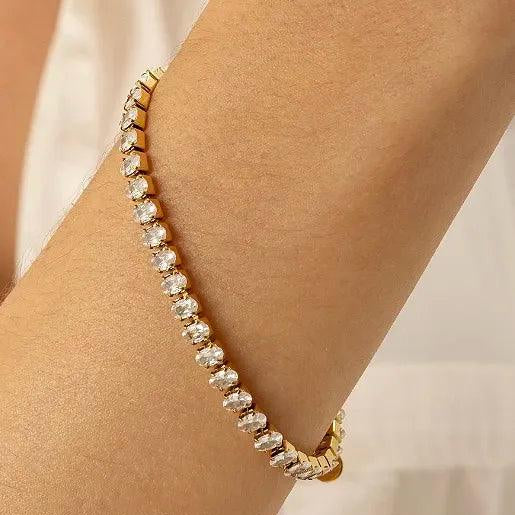 Pulseira Riviera Oval Navete